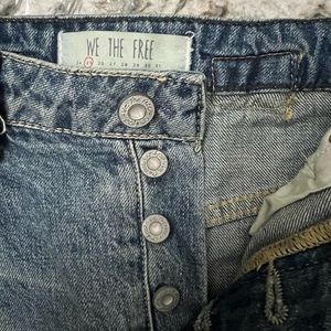 WE THE FREE - Denim mini skirt - NWOT - Size 25